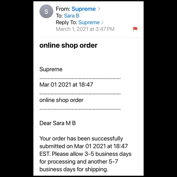 ⭐️ Supreme “Crest” Tee Shirt, Navy Blue Graphic Sz L, 100% Authentic, NEW NIP - Picture 6 of 9